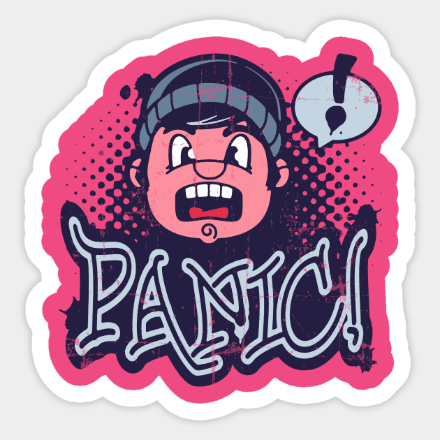 Panic! Sticker by eyeopening